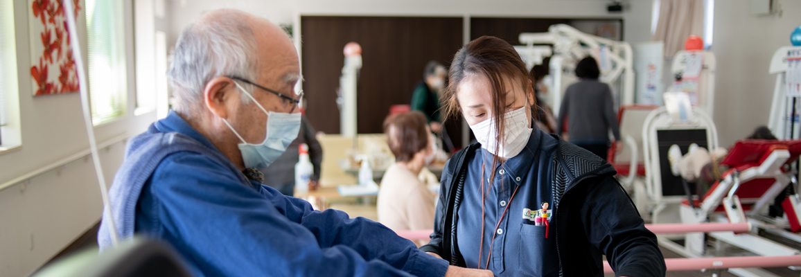 ="見学・体験に対応しています"